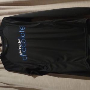 Hot chocolate 5K black long sleeve shirt, new
